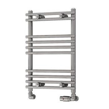 Eastbrook Biava Tube On Tube 600mm x 400mm Straight Ladder Towel Radiator - Chrome - 41.0163 - TAP 'N' SHOWER