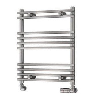 Eastbrook Biava Tube On Tube 600mm x 500mm Straight Ladder Towel Radiator - Chrome - 41.0166 - TAP 'N' SHOWER