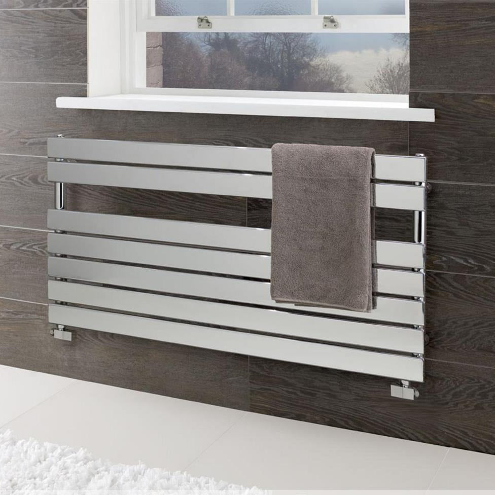 Eastbrook Staverton Tube On Tube Straight Designer Towel Radiator 600mm x 400mm - Chrome - 41.0181 - TAP 'N' SHOWER