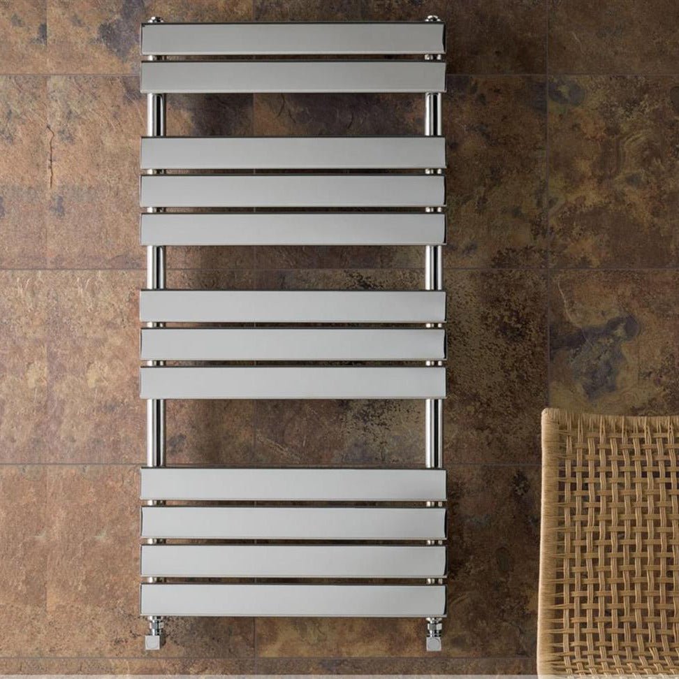 Eastbrook Staverton Tube On Tube Straight Designer Towel Radiator 1800mm x 600mm - White - 41.0198 - TAP 'N' SHOWER