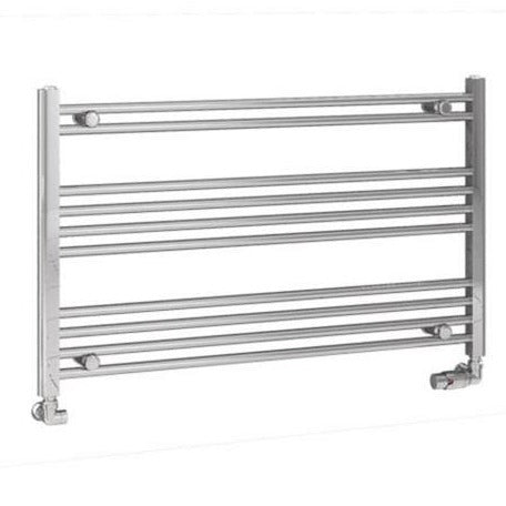 Eastbrook Wendover 600mm x 1000mm Straight Ladder Towel Radiator - Chrome - 41.0244 - TAP 'N' SHOWER