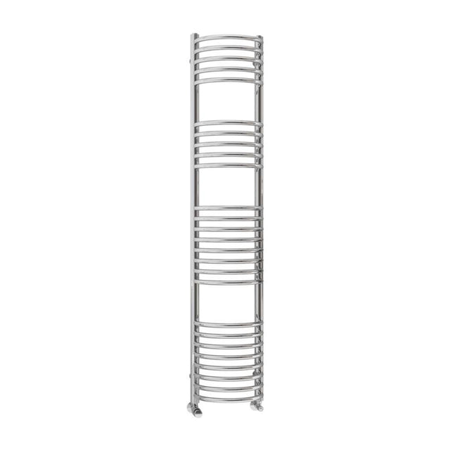 Eastbrook Mezzo Tondo Curved Designer Towel Radiator 1600mm x 320mm - Chrome - 41.0248 - TAP 'N' SHOWER