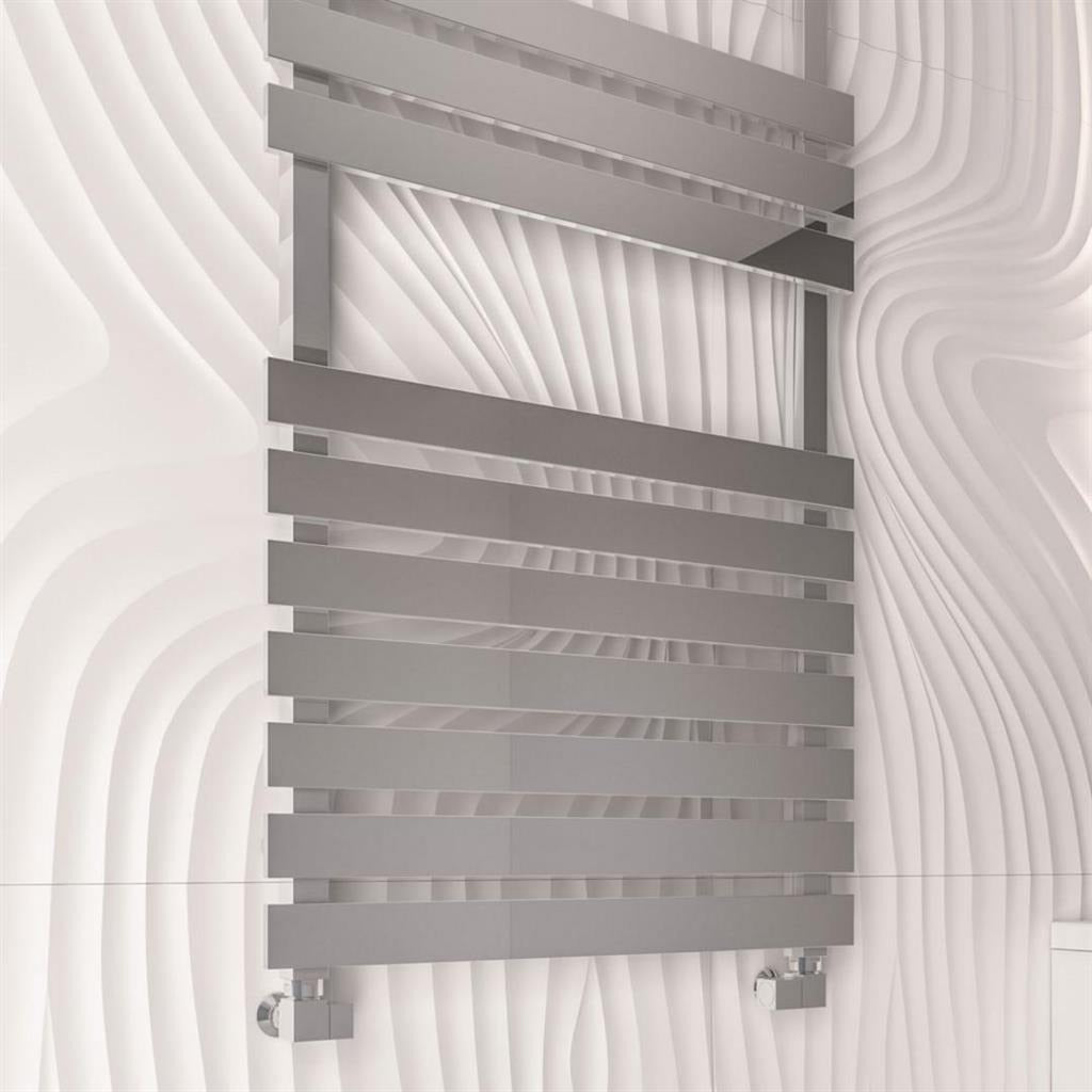 Eastbrook Biava Stainless Steel Flat Panel Radiator 1170mm x 500mm - Polished - 41.0252 - TAP 'N' SHOWER