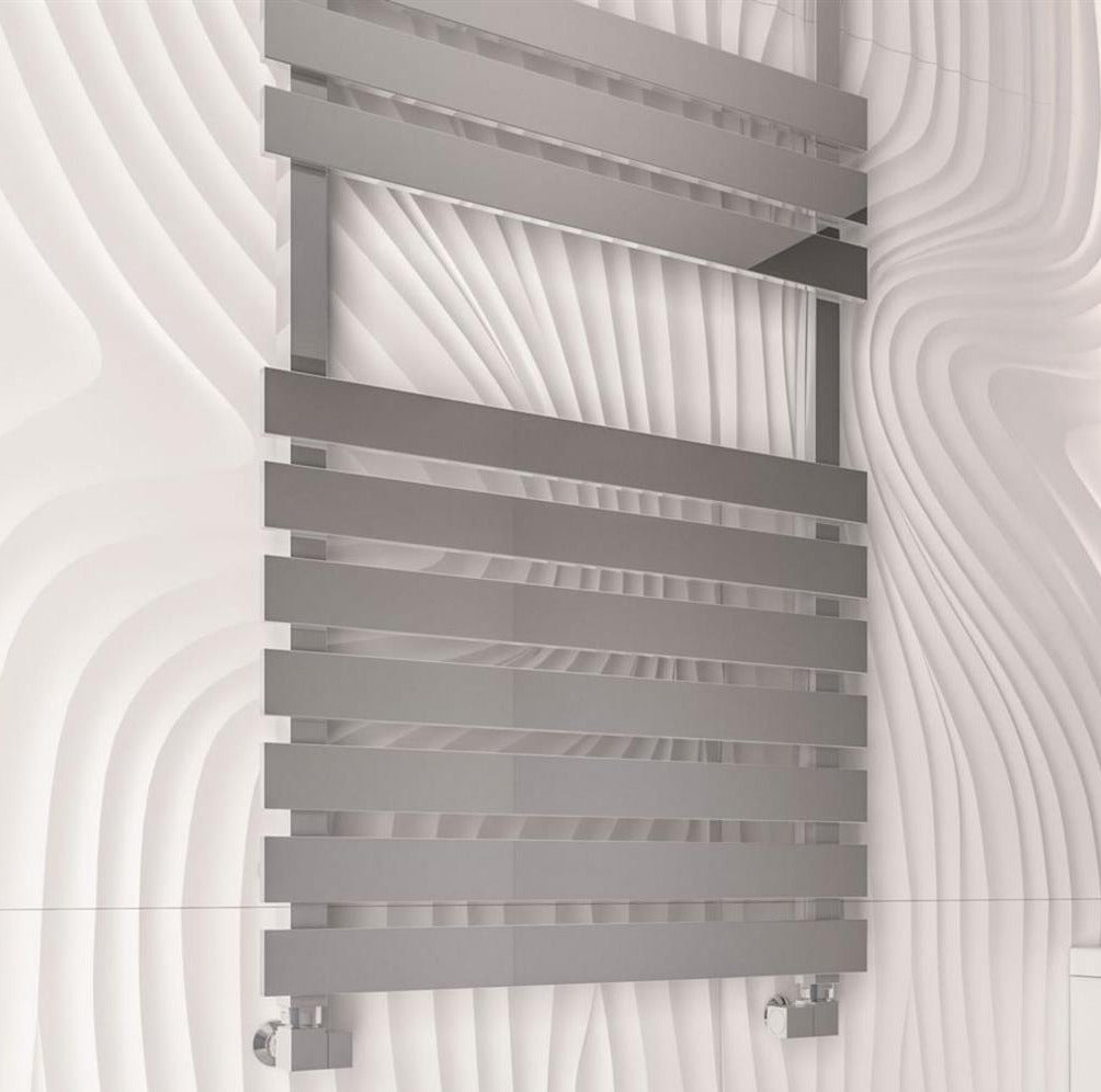 Eastbrook Biava Stainless Steel Flat Panel Radiator 1170mm x 600mm - Polished - 41.0253 - TAP 'N' SHOWER