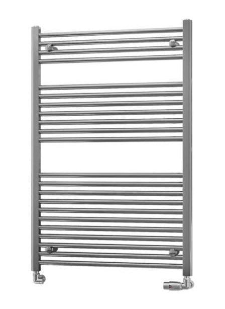 Eastbrook Biava Straight Ladder Towel Radiator 1118mm x 750mm - Chrome - 41.0274 - TAP 'N' SHOWER