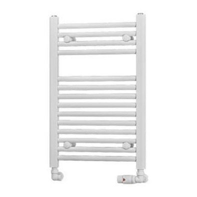 Eastbrook Biava 688mm x 450mm Straight Ladder Towel Radiator - White - 41.0279 - TAP 'N' SHOWER
