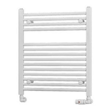 Eastbrook Biava 688mm x 600mm Straight Ladder Towel Radiator - White - 41.0280 - TAP 'N' SHOWER