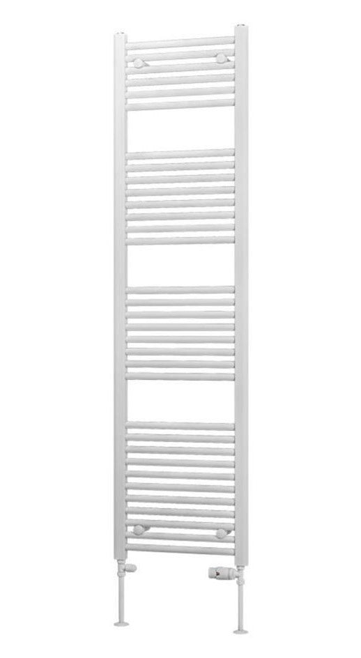Eastbrook Biava Straight Ladder Towel Radiator 1720mm x 450mm - White - 41.0285 - TAP 'N' SHOWER