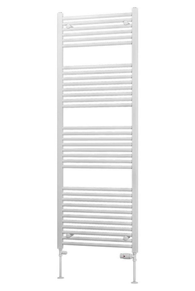 Eastbrook Biava Straight Ladder Towel Radiator 1720mm x 600mm - White - 41.0286 - TAP 'N' SHOWER
