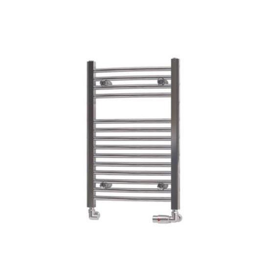 Eastbrook Biava 688mm x 450mm Curved Ladder Towel Radiator - Chrome - 41.0289 - TAP 'N' SHOWER