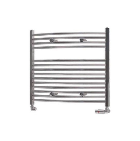 Eastbrook Biava 688mm x 750mm Curved Ladder Towel Radiator - Chrome - 41.0291 - TAP 'N' SHOWER