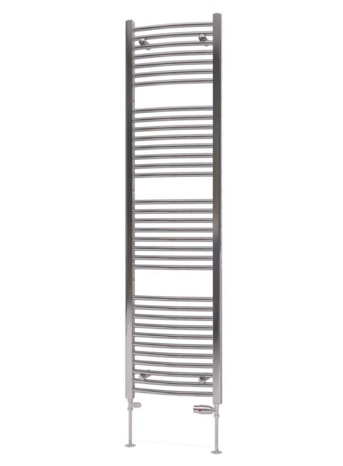 Eastbrook Biava 1720mm x 450mm Curved Ladder Towel Radiator - Chrome - 41.0295 - TAP 'N' SHOWER