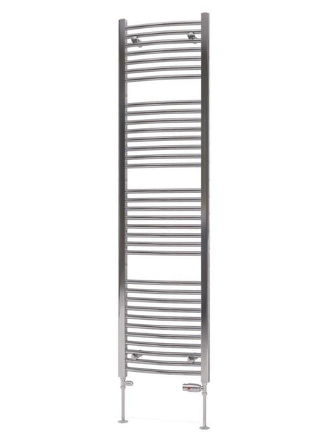 Eastbrook Biava 1720mm x 450mm Curved Ladder Towel Radiator - Chrome - 41.0295 - TAP 'N' SHOWER