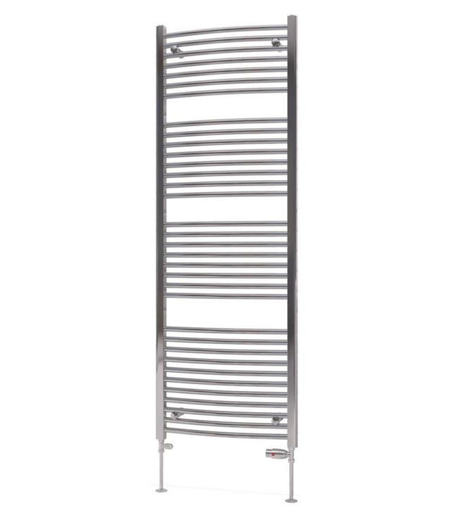 Eastbrook Biava 1720mm x 600mm Curved Ladder Towel Radiator - Chrome - 41.0296 - TAP 'N' SHOWER