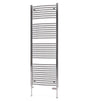 Eastbrook Biava 1720mm x 600mm Curved Ladder Towel Radiator - Chrome - 41.0296 - TAP 'N' SHOWER