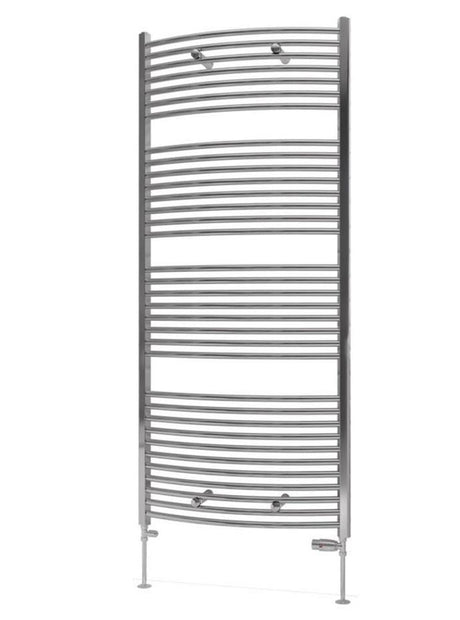 Eastbrook Biava 1720mm x 750mm Curved Ladder Towel Radiator - Chrome - 41.0297 - TAP 'N' SHOWER