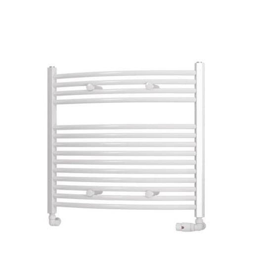 Eastbrook Biava 688mm x 750mm Curved Ladder Towel Radiator - White - 41.0301 - TAP 'N' SHOWER
