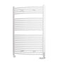 Eastbrook Biava 1118mm x 750mm Curved Ladder Towel Radiator - White - 41.0304 - TAP 'N' SHOWER