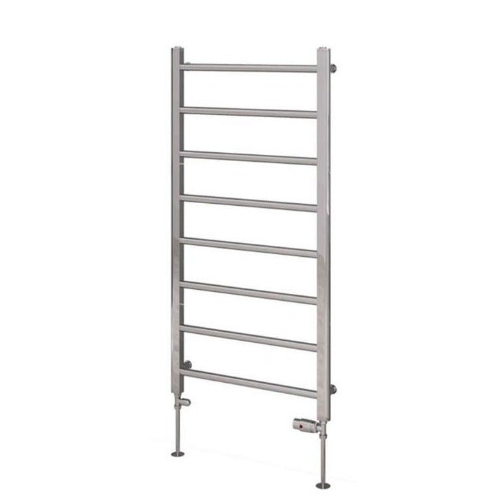 Eastbrook Tuscan Straight Ladder Towel Radiator 1200mm x 600mm - Chrome - 41.0311 - TAP 'N' SHOWER