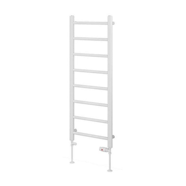 Eastbrook Tuscan Straight Ladder Towel Radiator 1200mm x 450mm - White - 41.0316 - TAP 'N' SHOWER