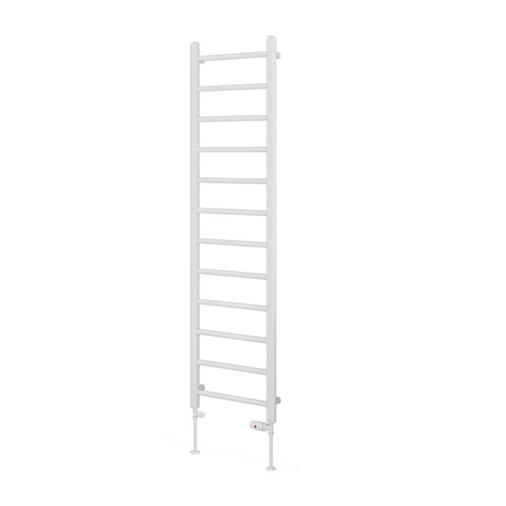 Eastbrook Tuscan Straight Ladder Towel Radiator 1750mm x 450mm - White - 41.0318 - TAP 'N' SHOWER