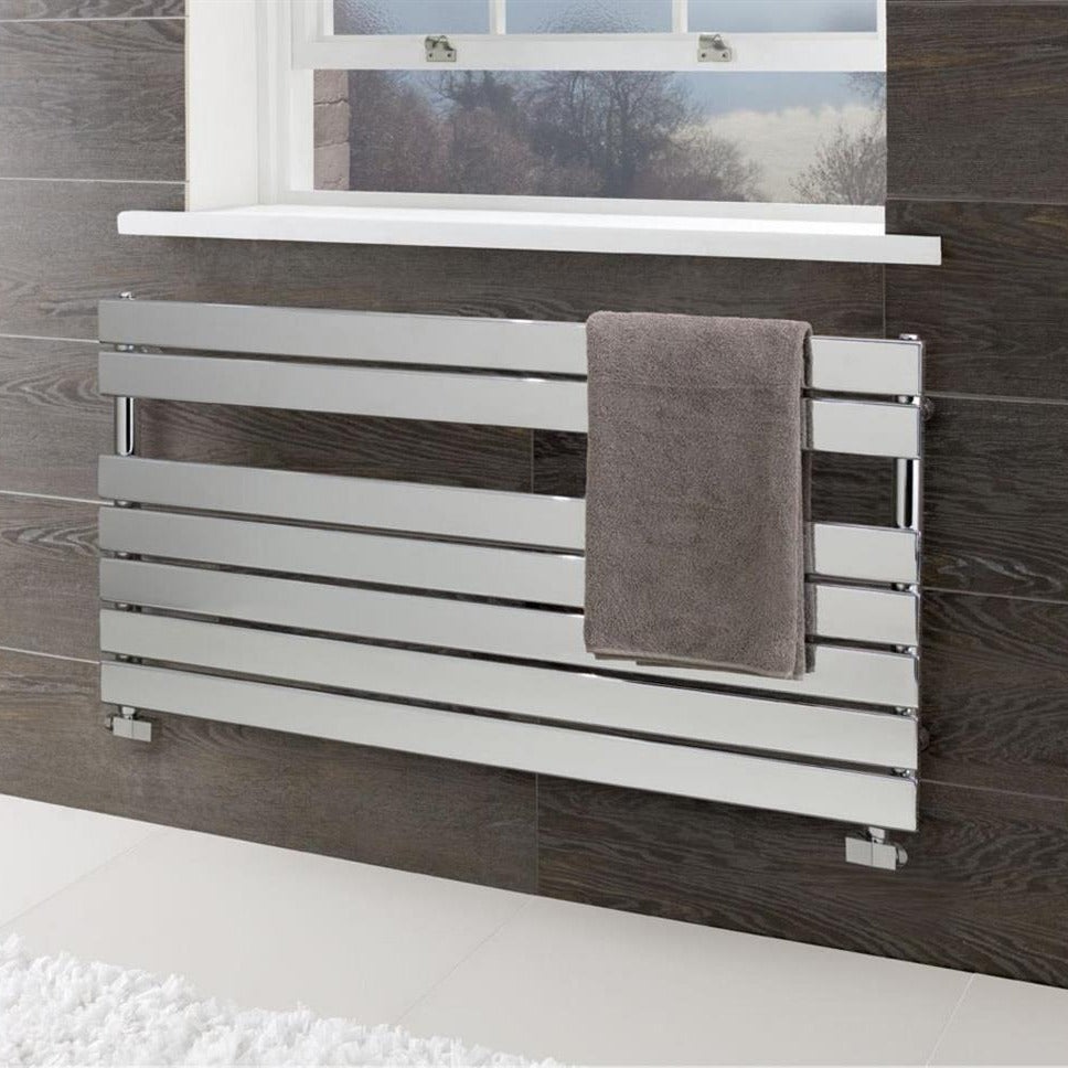 Eastbrook Staverto Tube On Tube Straight Designer Towel Radiator 600mm x 1200mm - Chrome - 41.0334 - TAP 'N' SHOWER