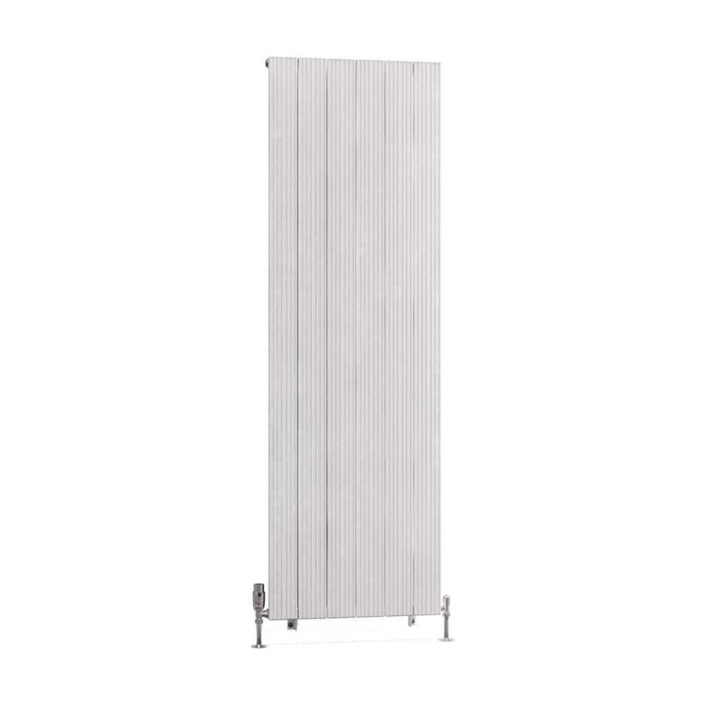 Eastbrook Mersey Aluminium Vertical Radiator 1800mm x 565mm - Matt White - 41.0452 - TAP 'N' SHOWER
