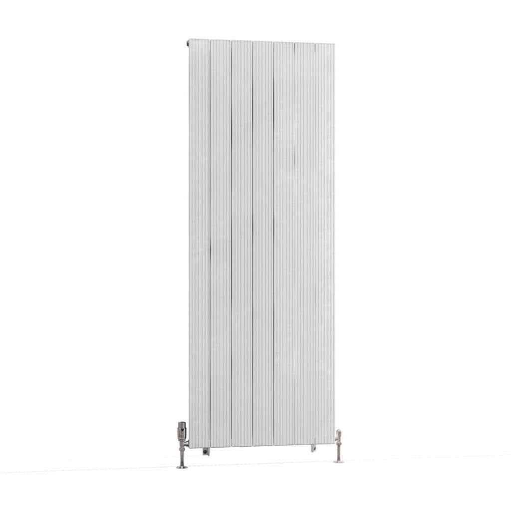 Eastbrook Mersey Aluminium Vertical Radiator 1800mm x 660mm - Matt White - 41.0453 - TAP 'N' SHOWER