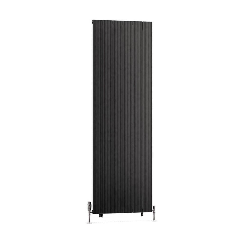 Eastbrook Mersey Aluminium Vertical Radiator 1800mm x 565mm - Matt Anthracite - 41.0457 - TAP 'N' SHOWER