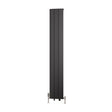 Eastbrook Trent Aluminium Vertical Radiator 1800mm x 280mm - Matt Anthracite - 41.0479 - TAP 'N' SHOWER