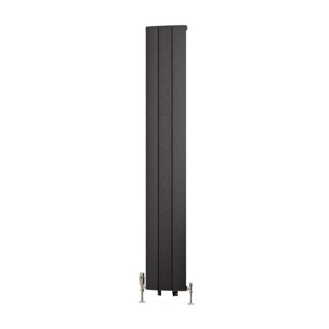 Eastbrook Trent Aluminium Vertical Radiator 1800mm x 280mm - Matt Anthracite - 41.0479 - TAP 'N' SHOWER