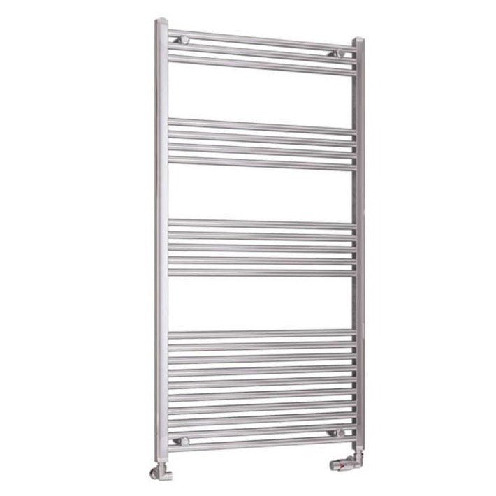 Eastbrook Wendover Straight Ladder Radiator 1400mm x 600mm - Matt Black - 41.0686 - TAP 'N' SHOWER