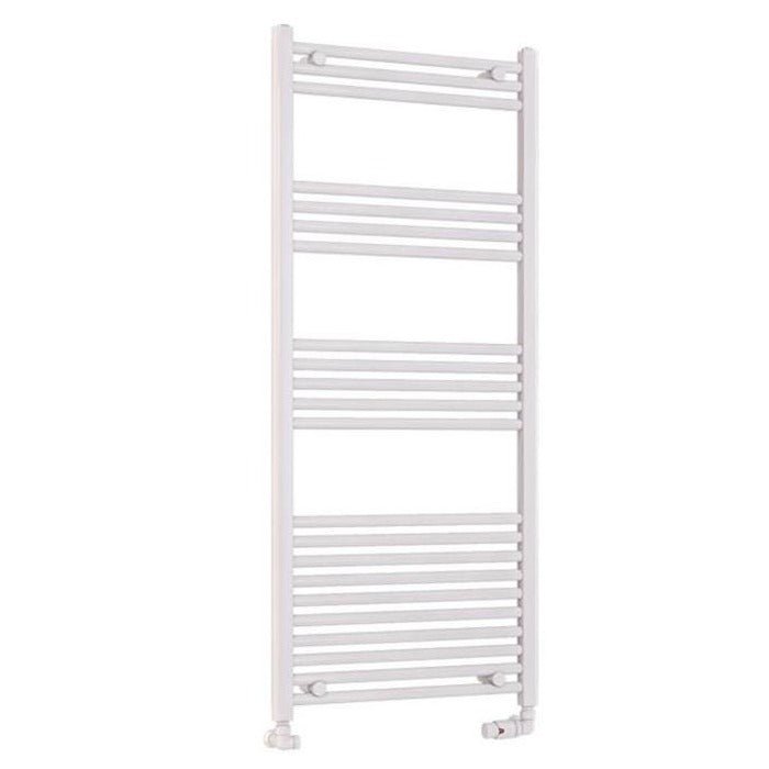 Eastbrook Wendover Straight Ladder Radiator 1400mm x 600mm - Gloss White - 41.0628 - TAP 'N' SHOWER
