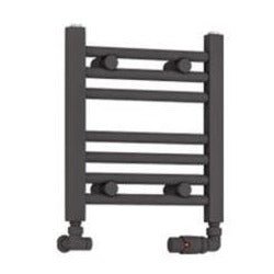 Eastbrook Wendover Straight Ladder Radiator 1800mm x 750mm - Matt Black - 41.0697 - TAP 'N' SHOWER
