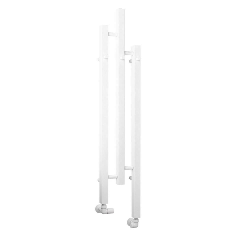Eastbrook Conwy Designer Radiator 1200mm x 220mm - Matt White - 41.0711 - TAP 'N' SHOWER