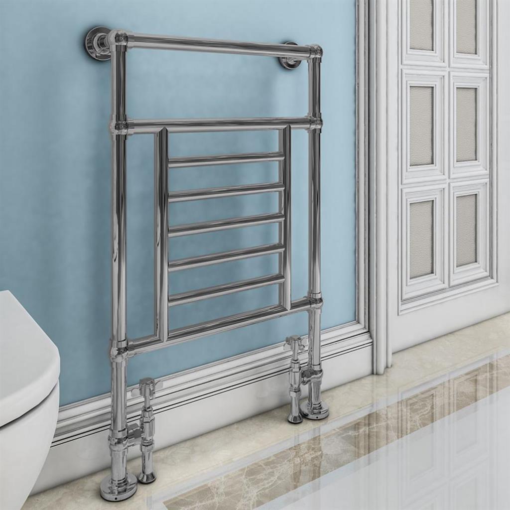 Eastbrook Sherbourne Traditional Radiator 940mm x 600mm - Chrome - 41.1001 - TAP 'N' SHOWER