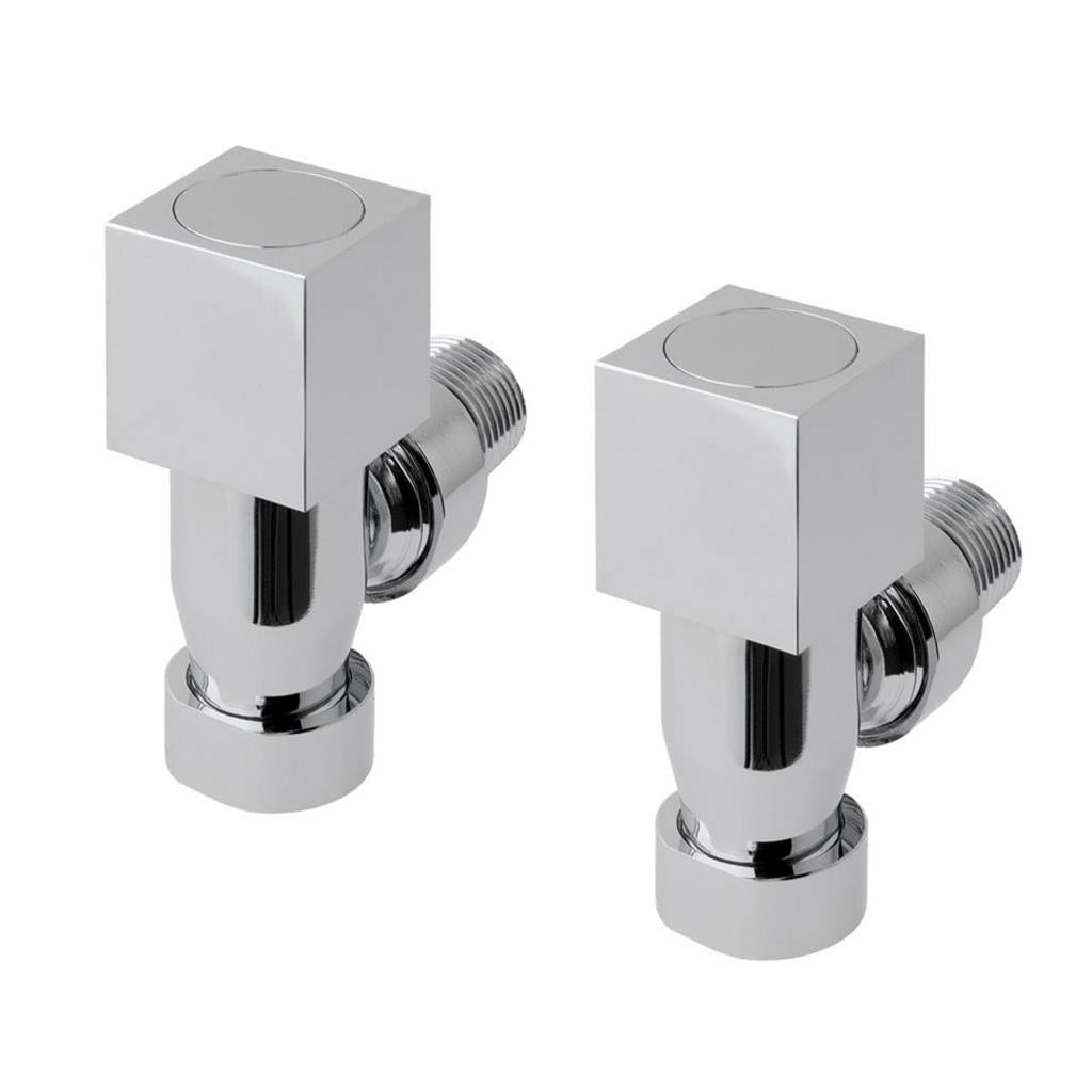 Eastbrook Angled Square Valves - Chrome - 41.3001 - TAP 'N' SHOWER