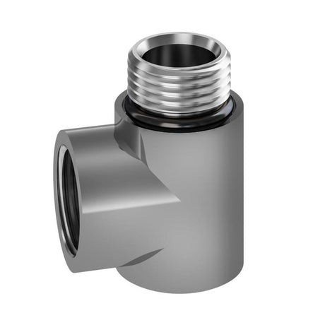 Eastbrook Dual Fuel Elbow Valve - Chrome - 41.3003 - TAP 'N' SHOWER