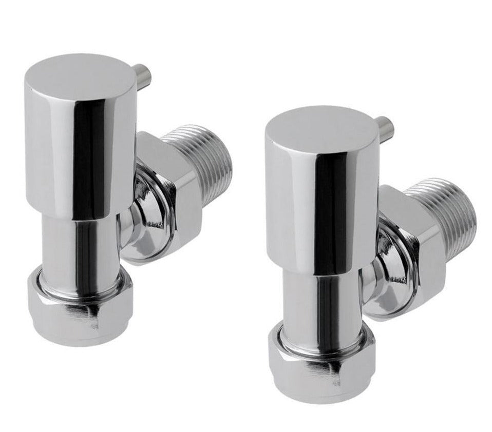 Eastbrook Round Angled Valves - Chrome - 41.3004 - TAP 'N' SHOWER