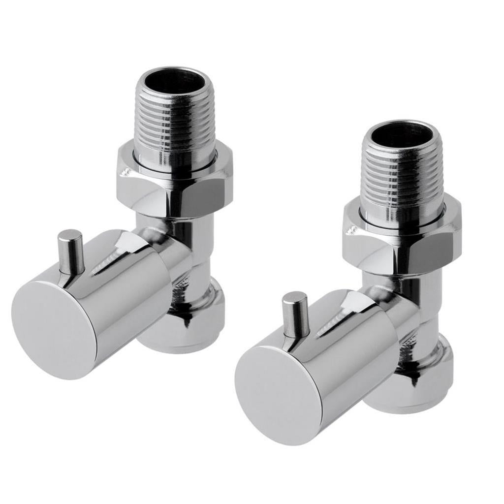 Eastbrook Minimalist Square Valves - Chrome - 41.3005 - TAP 'N' SHOWER