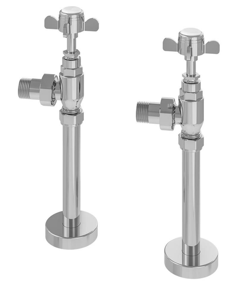 Eastbrook Traditional Valves & Tails - Chrome - 41.3009 - TAP 'N' SHOWER