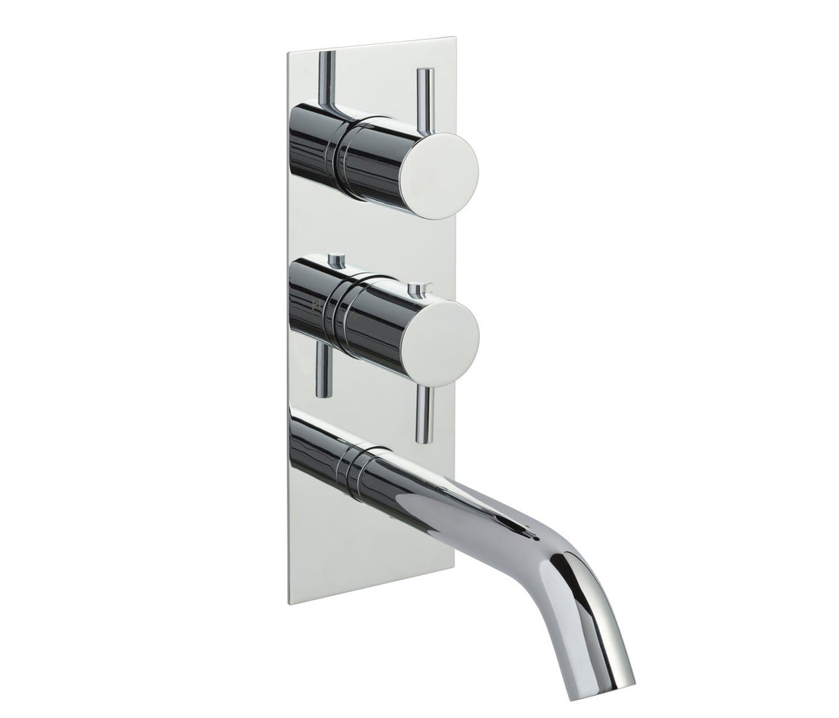 JTP Fonti Thermostatic 2 Outlet Shower Valve - Chrome - DH5865 - TAP 'N' SHOWER