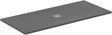 Ideal Standard Ultra Flat S + 1800 x 800mm Shower Tray - Concrete Grey - T5612FS - TAP 'N' SHOWER