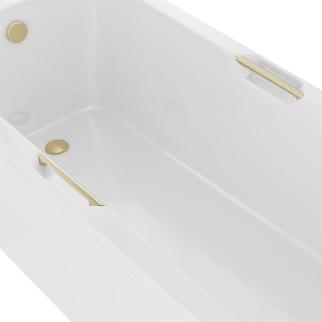 Eastbrook Portland Single Grip - Brushed Brass - 42.1007 - TAP 'N' SHOWER