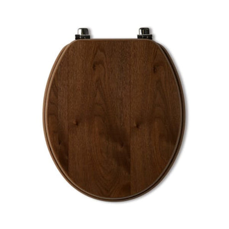 Tavistock Millennium Walnut Toilet Seat and Cover - O142M - TAP 'N' SHOWER