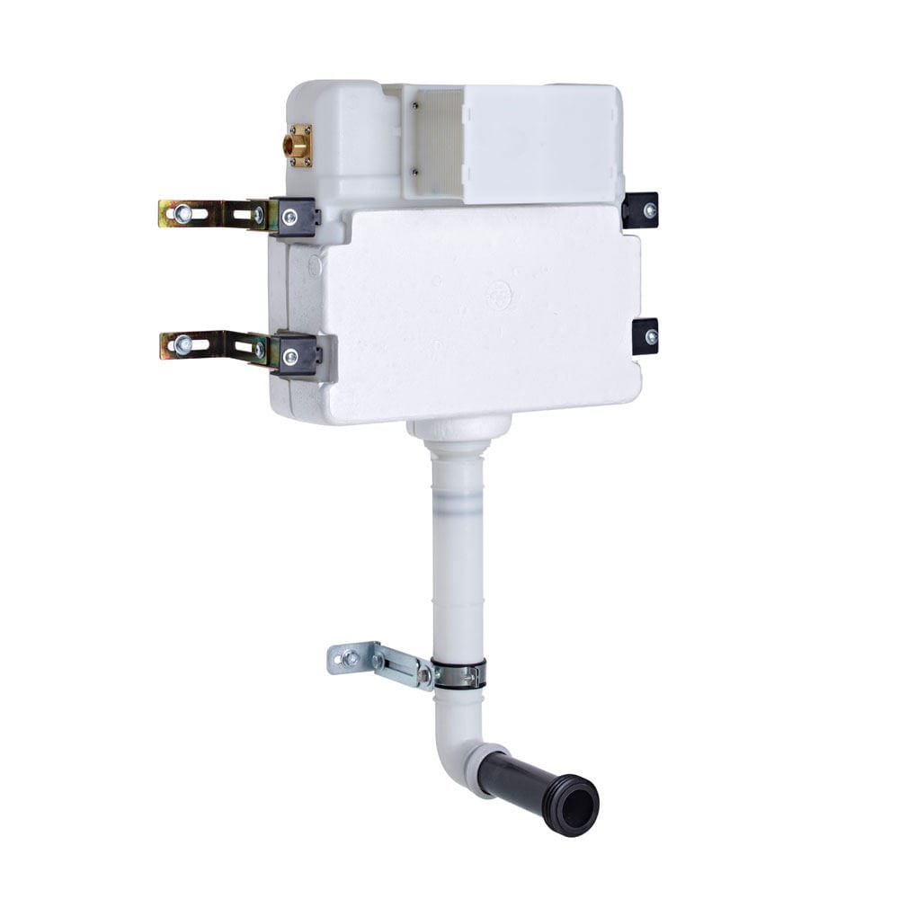 Tavistock Dual Flush White In - Wall Concealed Cistern - TR9009 - TAP 'N' SHOWER