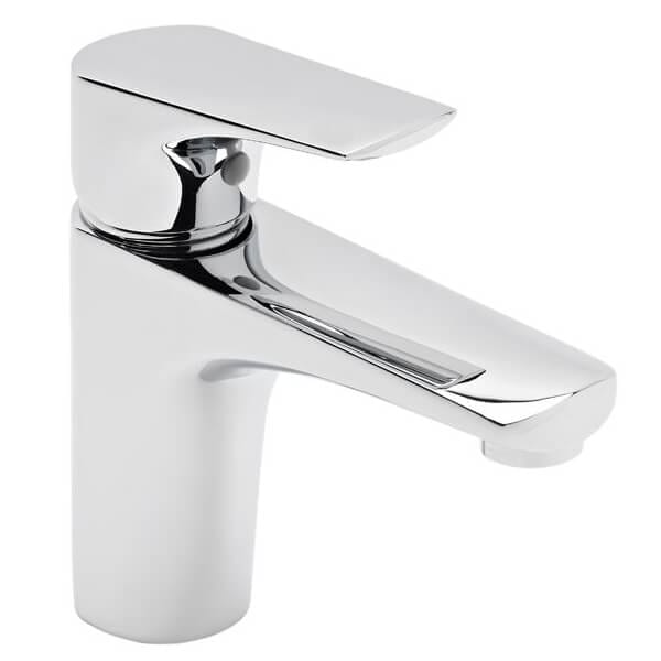 Tavistock Strike Chrome Basin Mixer with Click Waste - TSE11 - TAP 'N' SHOWER
