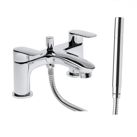 Tavistock Avid Chrome Bath Shower Mixer with Handset - TAV42 - TAP 'N' SHOWER
