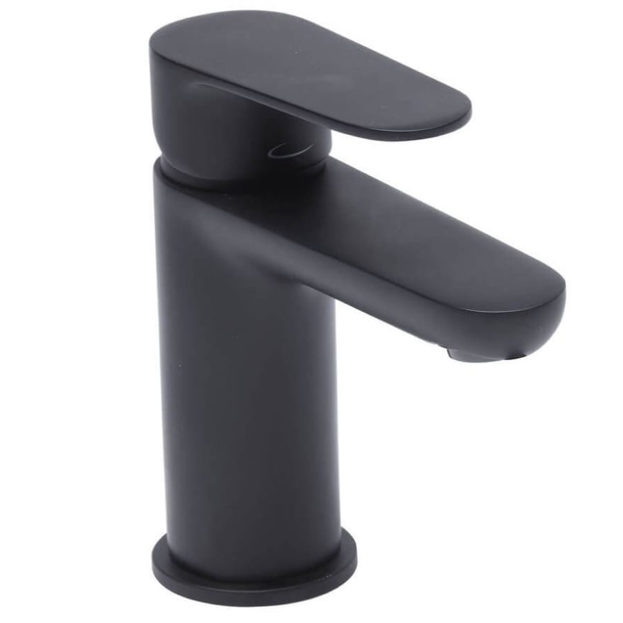 Tavistock Zero Black Basin Mixer with Click Waste - TZE1103 - TAP 'N' SHOWER