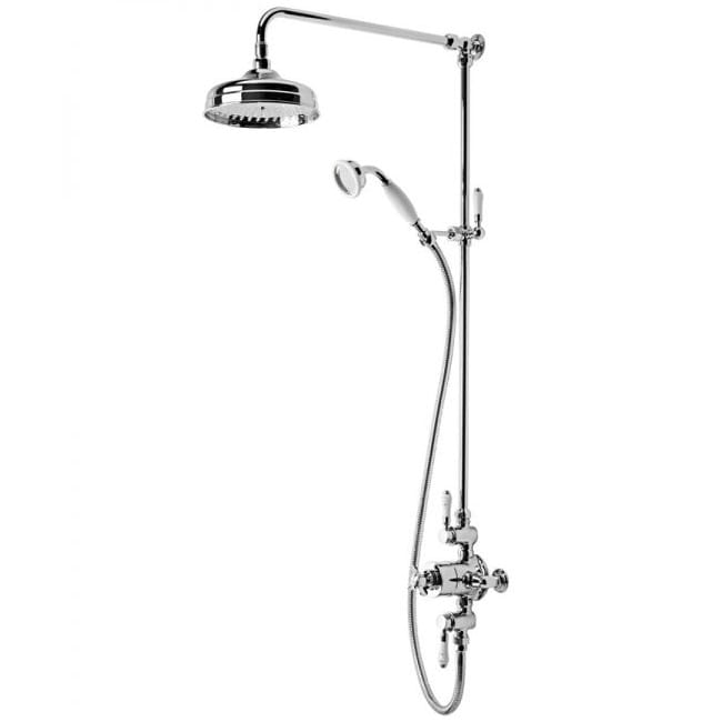 Tavistock Varsity Thermostatic Exposed Dual Function Shower Valve System - Chrome - SVA1712 - TAP 'N' SHOWER